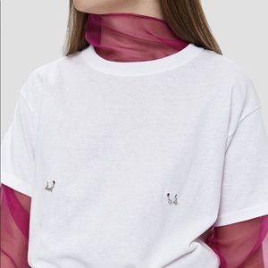 Collina Strada Nipple ring shirt sz S